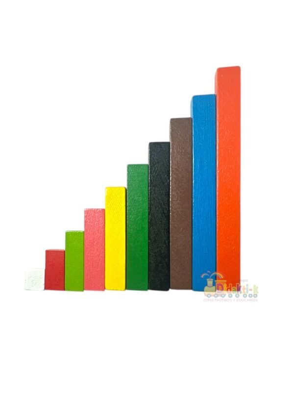 REGLETAS DE CUISENAIRE EN MADERA