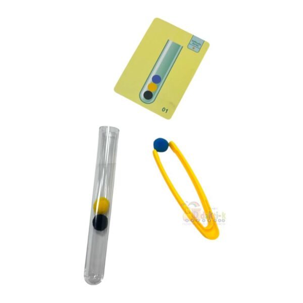 JUEGO LOGICO BOLAS DE FELPA