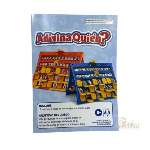 JUEGO DE MESA ADIVINA QUIEN?