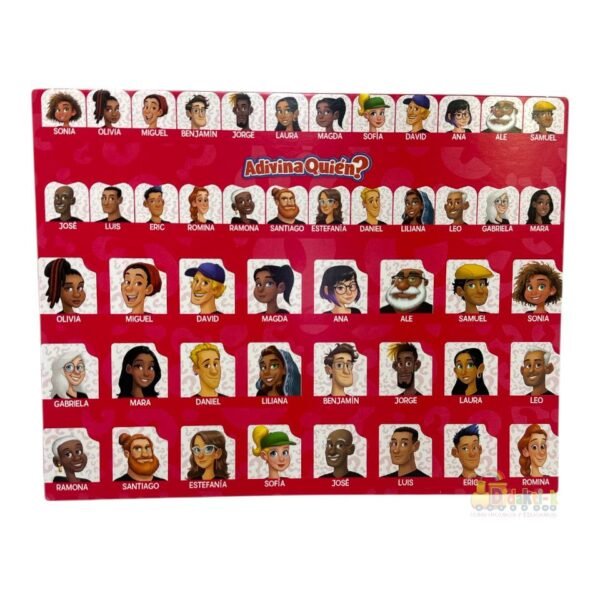 JUEGO DE MESA ADIVINA QUIEN?